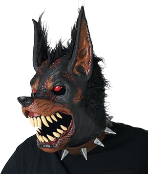 California Costumes, Hell-Hound Ani-Motion Mask