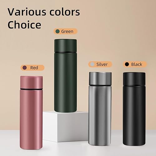Miniatura 8 de Mini botella de agua de 5 onzas, botella de agua aislada de acero inoxidable, mantiene el frío durante 12 horas, caliente durante 6 horas, color