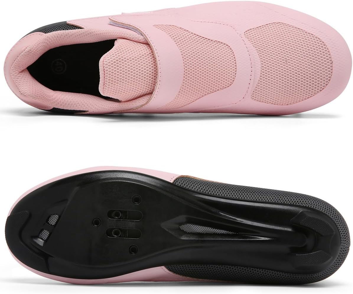 Womens Cycling Shoes Compatible with Peloton Indoor Road Bike Riding Shoes Pre-Installed Delta Cleats Clip Outdoor Pedal - Image 6