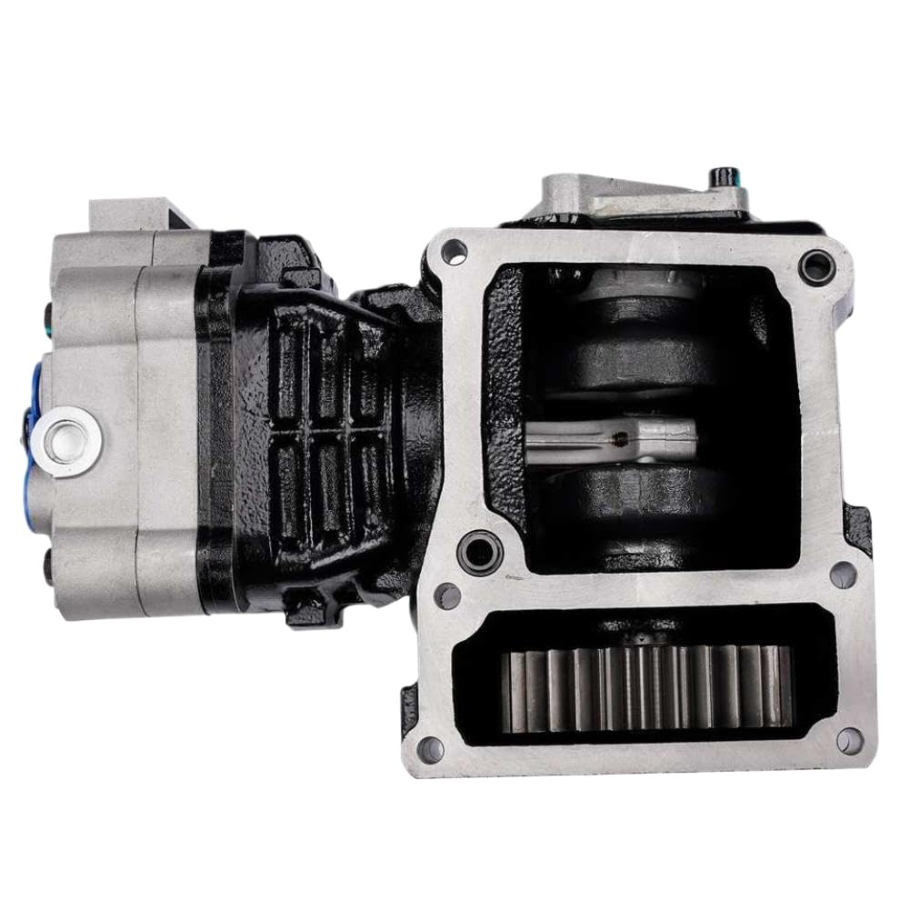 Air Brake Compressor K042162 K044642SC 2514355C1 3709920C92 Compatible with MaxxForce 11L 13L