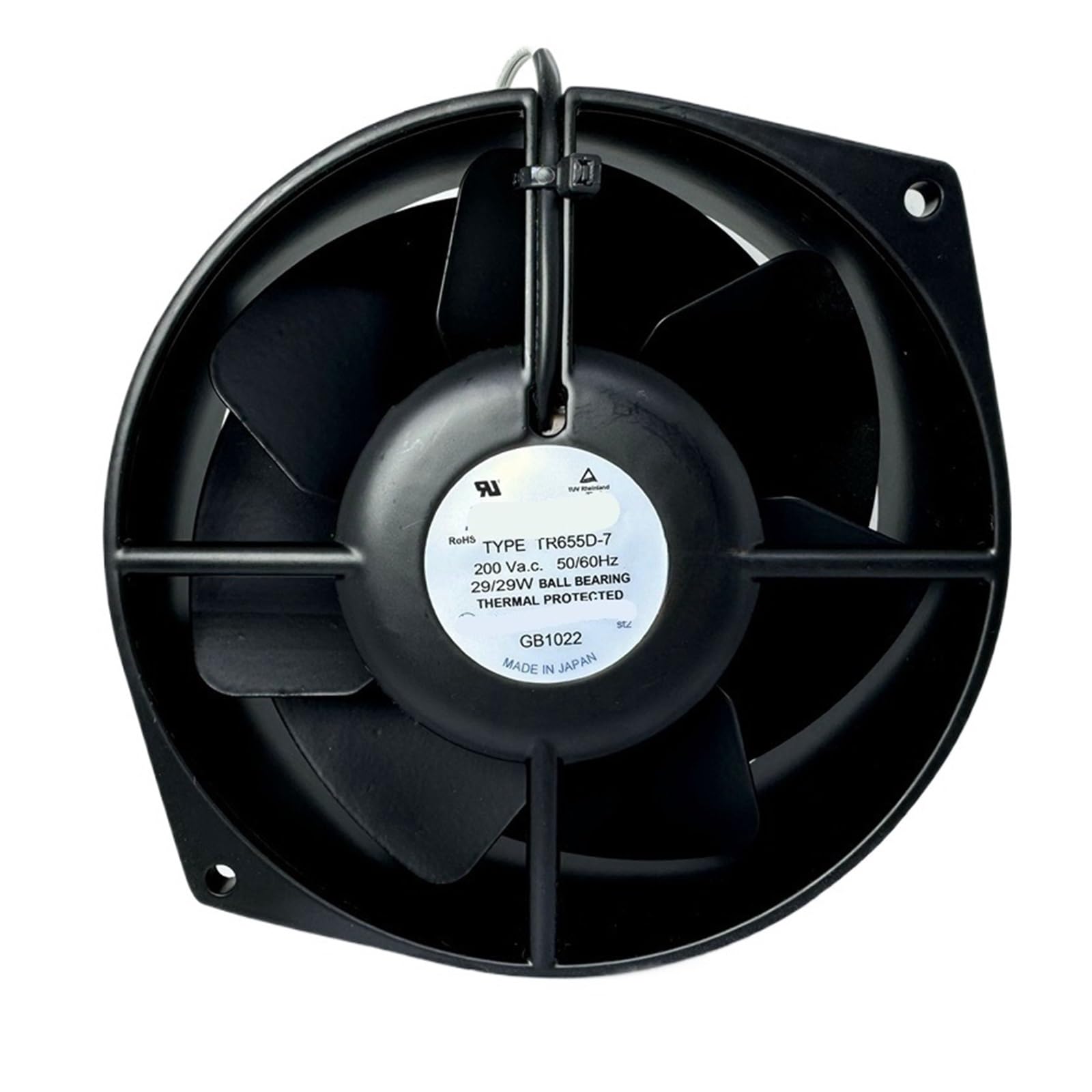 UITGVDQAT TR655D-7 TR655D-TP-7 Fan 200V cooling fan(TR655D-TP-7)