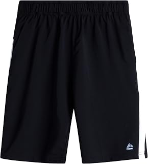 Boys Active Shorts - Kids Athletic Performance Basketball Shorts with Pockets - Woven Gym Shorts for Boys (8-16)