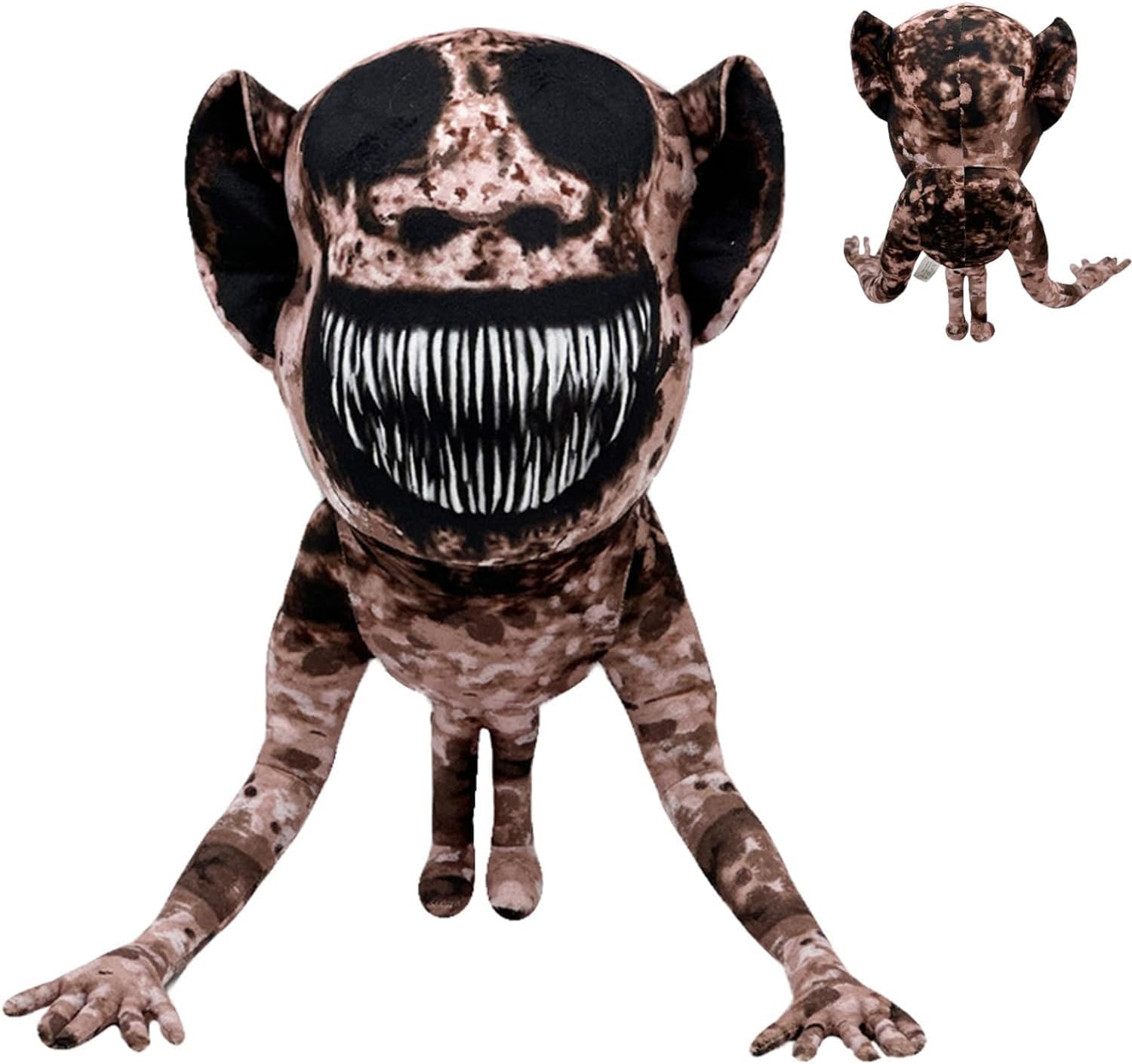 Zoo Horror Game Plush Cushion – Weiße Stoffpuppe, 40 Cm, Aus PP-Baumwolle & Plüsch, Ideal Für Fans, Deko Oder Als Kuschelkissen