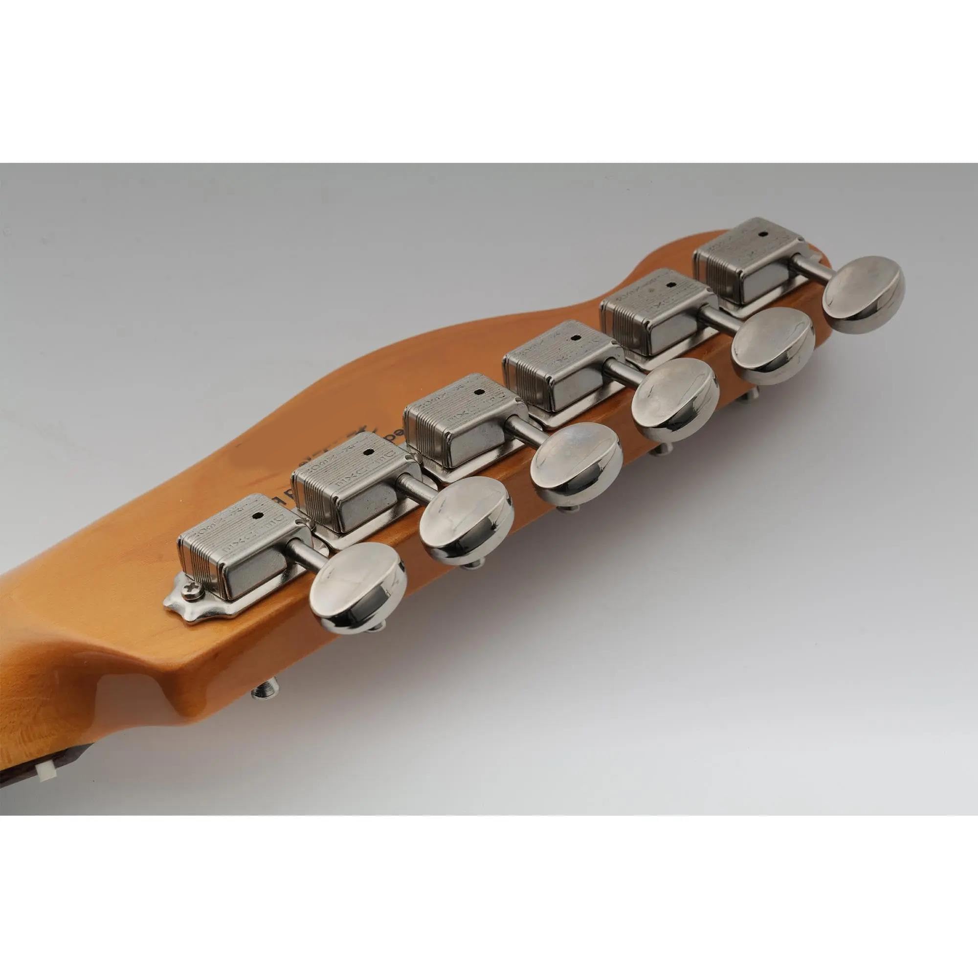 Clavijeros Bloqueo Set De Afinadores Independientes Para Guitarras Clásicas ST/Tele Metal