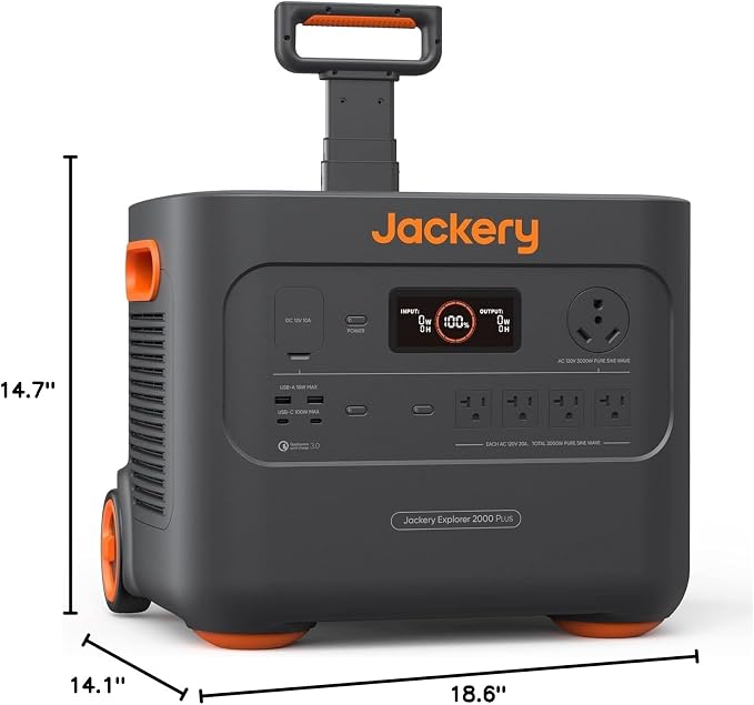 Jackery Explorer 2000 Plus Estación de Energía Portátil 3000W miniatura 2