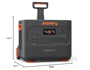Jackery Explorer 2000 ポータブル電源 2042Wh Jackery ポータブル電源 2000 New｜リン酸鉄 10年以上の長寿命