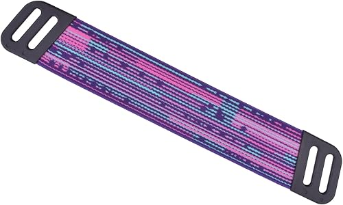 Vista 3 de G733 - Correa para auriculares G733, repuesto para auriculares Logitech G733 inalámbricos G335 con cable para juegos (vector menta) (rayas moradas)