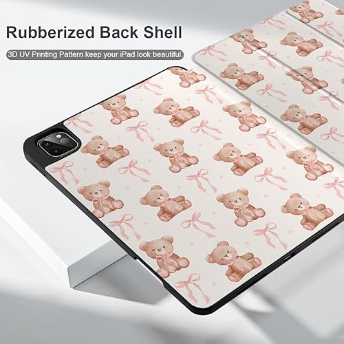 Miniatura 7 de DONGKE Funda para iPad Pro de 12.9 pulgadas 6 generación 2022, soporte para lápiz integrado + soporte triple + encendido automáticoapagado + funda