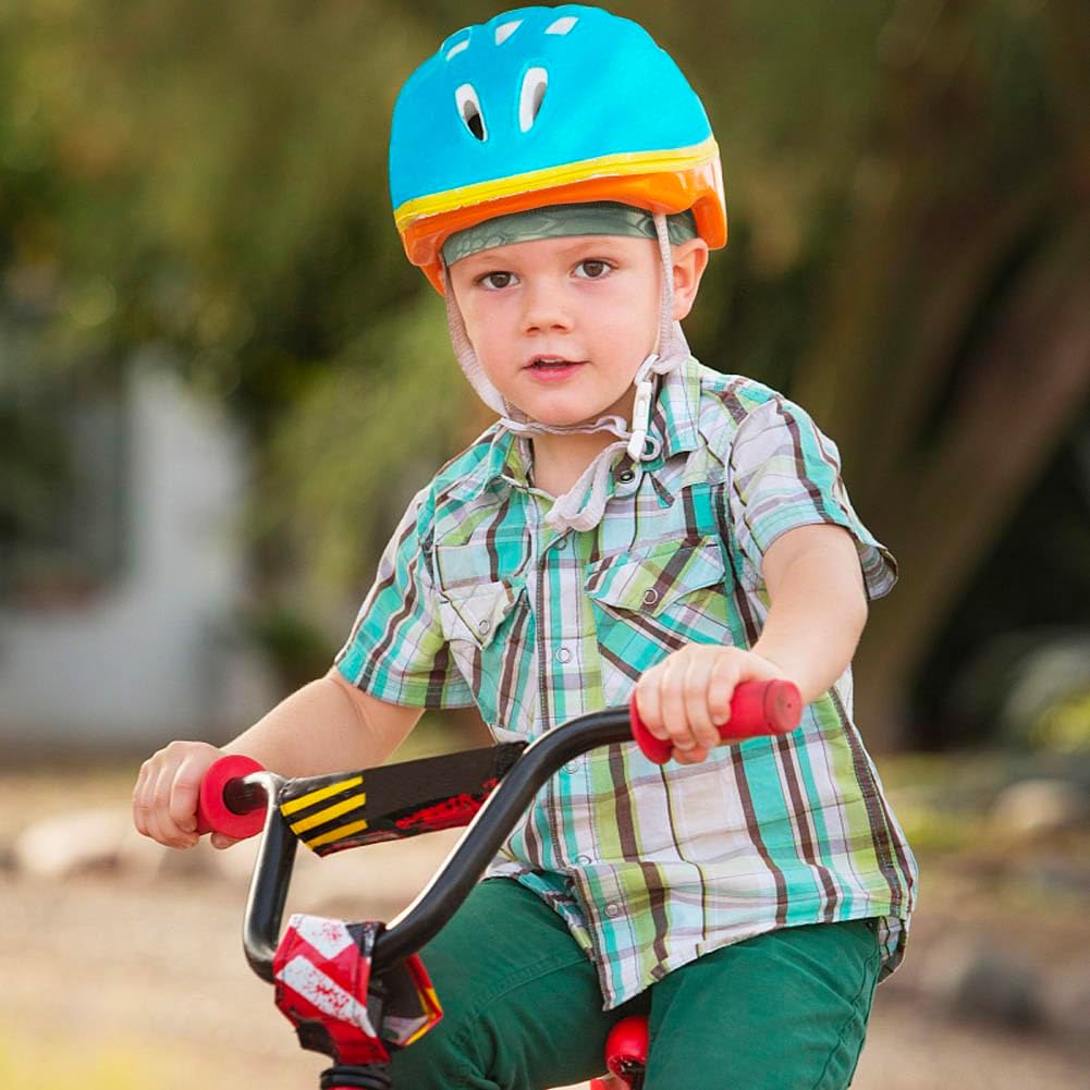 8Pcs Kids Helmet Liner Skull Cap Unisex Baby Beanie Cap Football Sports Wicking Cap Running Hat