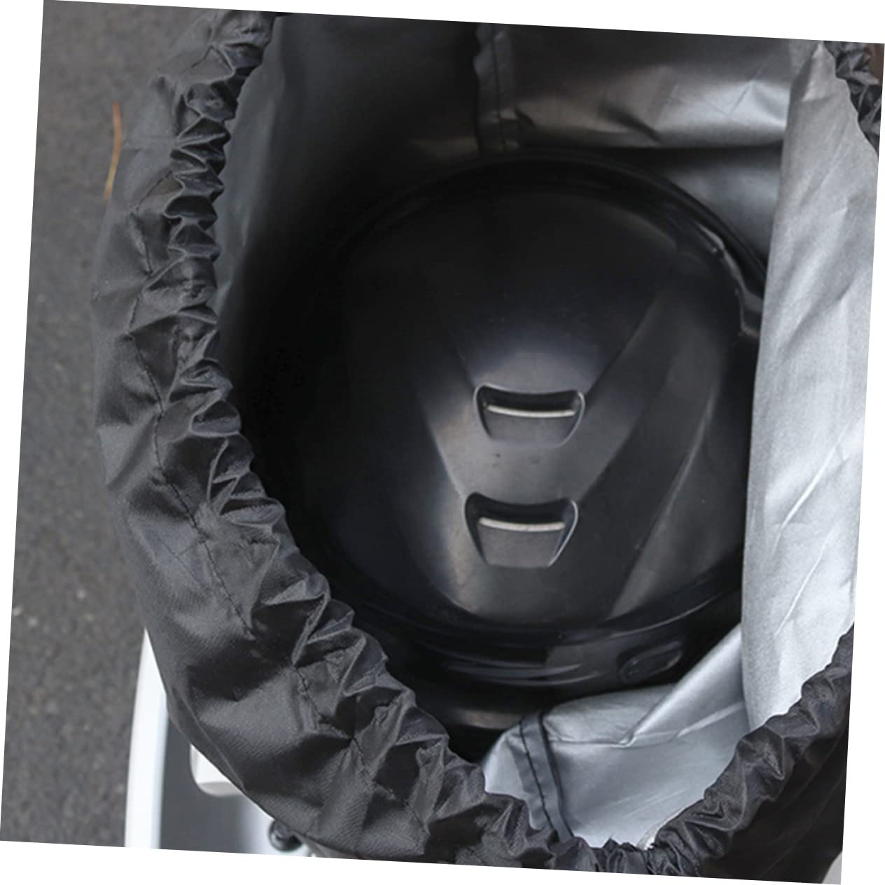 MAGICLULU 5 Pezzi Borsa Porta Casco con Coulisse per Zaino Protettivo per Casco Sport Leggera e Traspirante per Scuole Allenamento
