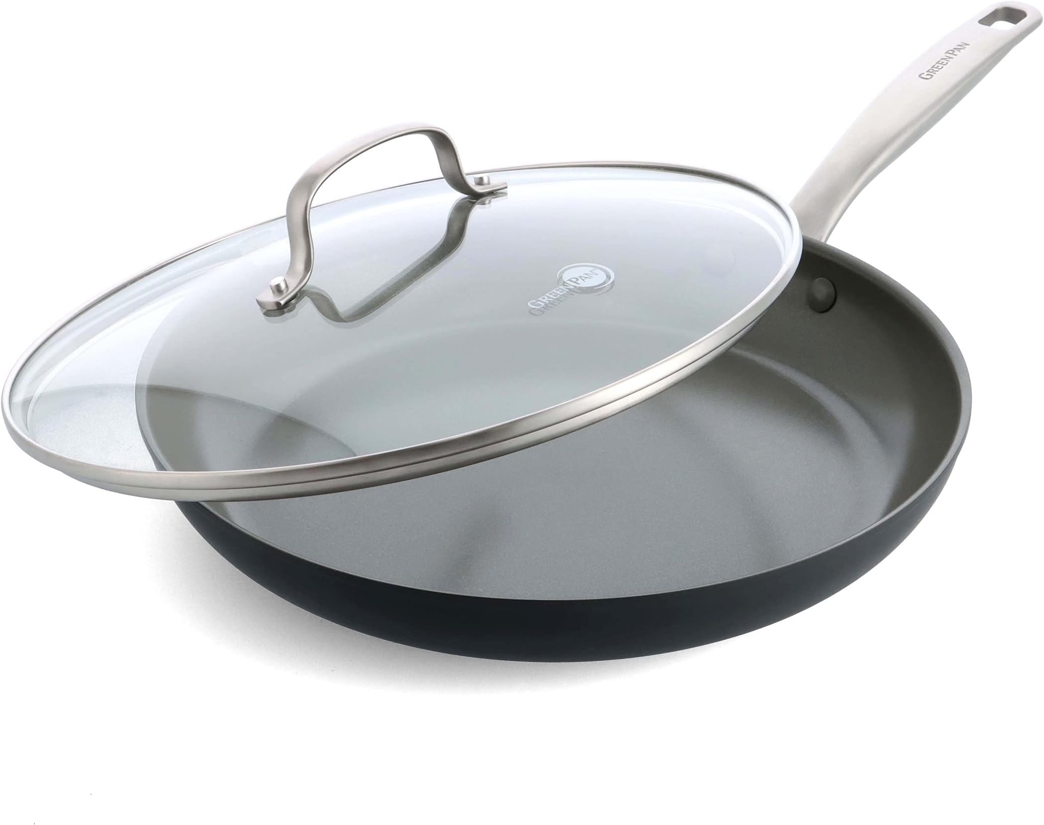 Amazon.com: Gotham Steel Hammered Copper 14 Inch Non Stick Frying Pan ...