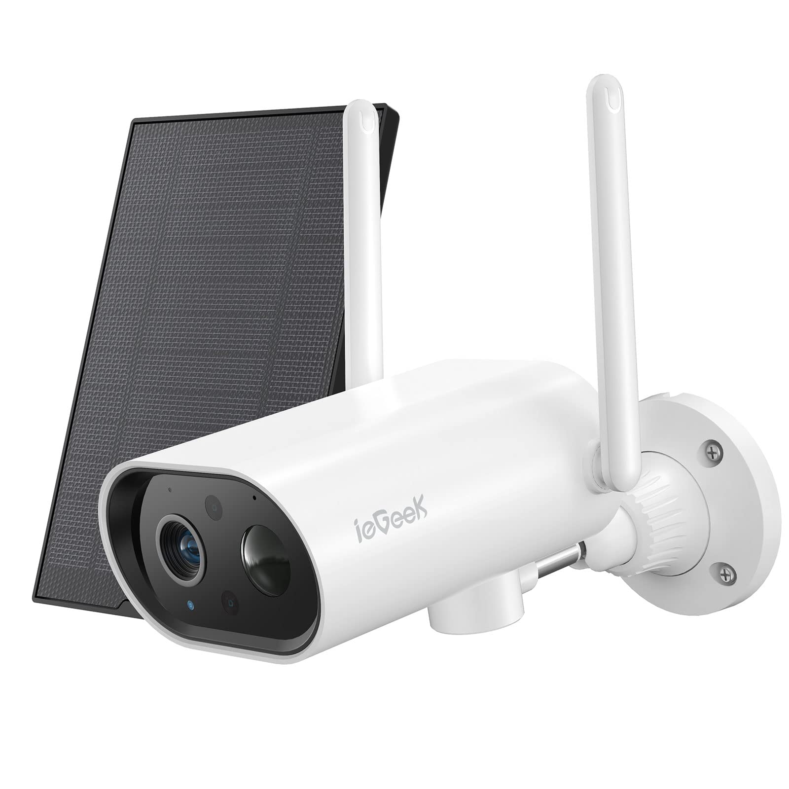 Solar Panel Iegeek 1080p Review IeGeek Wireless Outdoor Solar Security  Camera System With India Ubuy