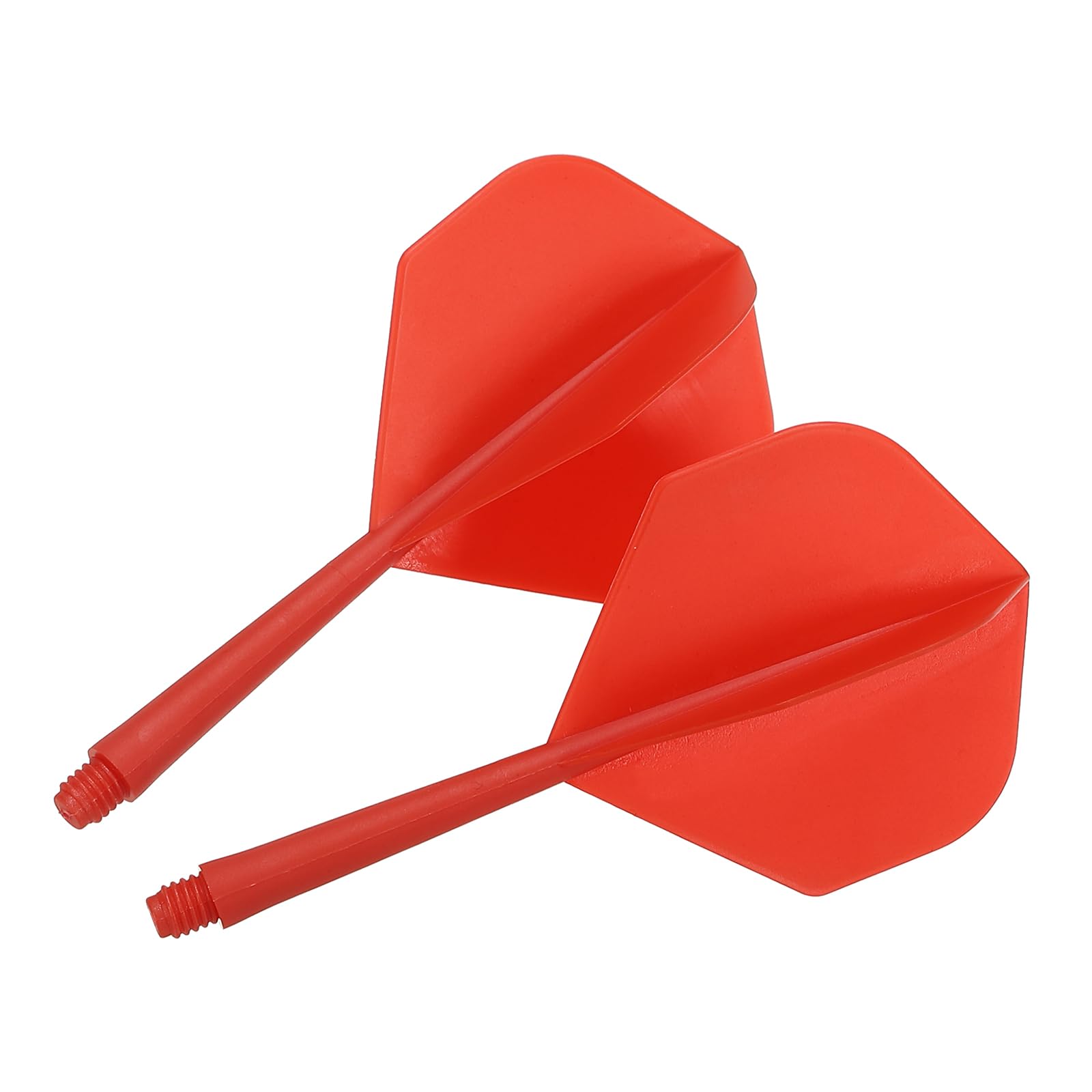 PATIKIL Integrated Dart Shaft and Flights, 9 Pack 2BA Lightweight Plastic Dart Flight Accessory Standard Shape, Red - Image 4