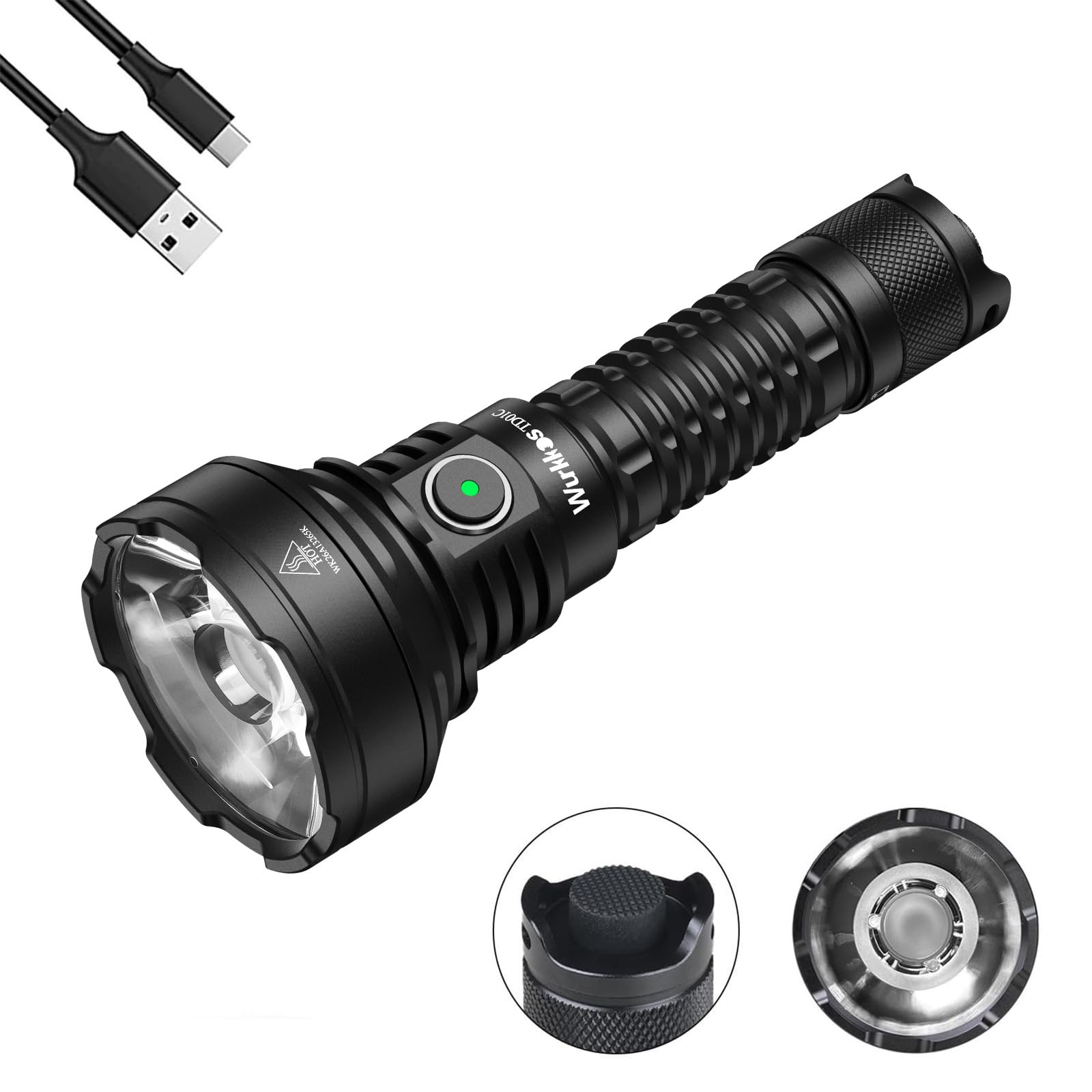 Wurkkos TD01C Tactical Flashlight