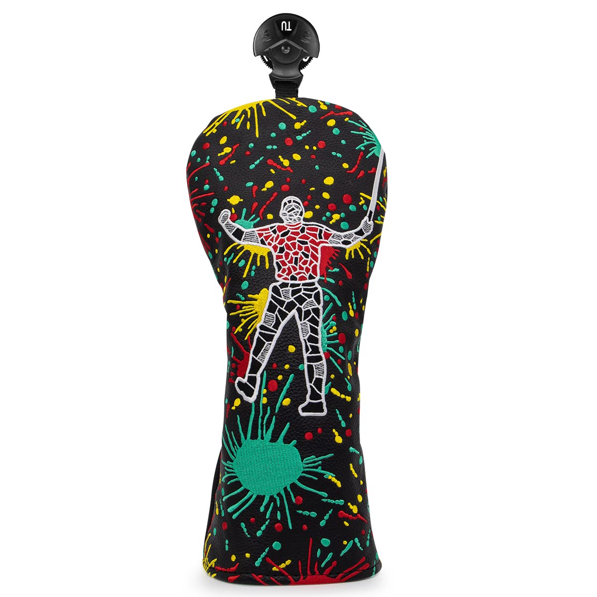 montela golfClub Head Covers Colorful Golf Club Wood Cover Golf Driver Cover Fairway Wood Cover Hybrid Cover Golf Headcovers with Number Tag