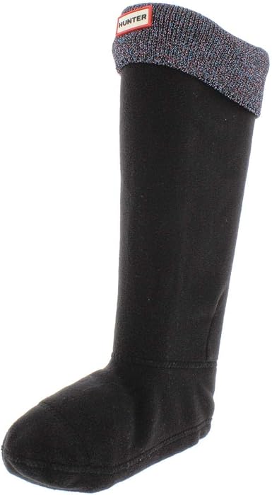 Amazon.com: Hunter Botas De Mujer Purpurina puño calcetín de arranque,  negro, Md : Hunter: Ropa, Zapatos y Joyería