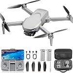 Mini X Drone avec 4K Caméra pour Adultes, 2-Axis Gimbal RC Quadcopter GPS Drone avec retour automatique, 5G FPV Transmission, Résistance au Vent,Suivez-moi,Temps de vol et distance longs, Cadeau de vol facile pour les débutants, Under249g