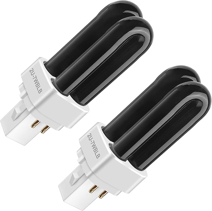 Kittmip 2 Pack Bug Zapper Replacement Fluorescent Bulbs