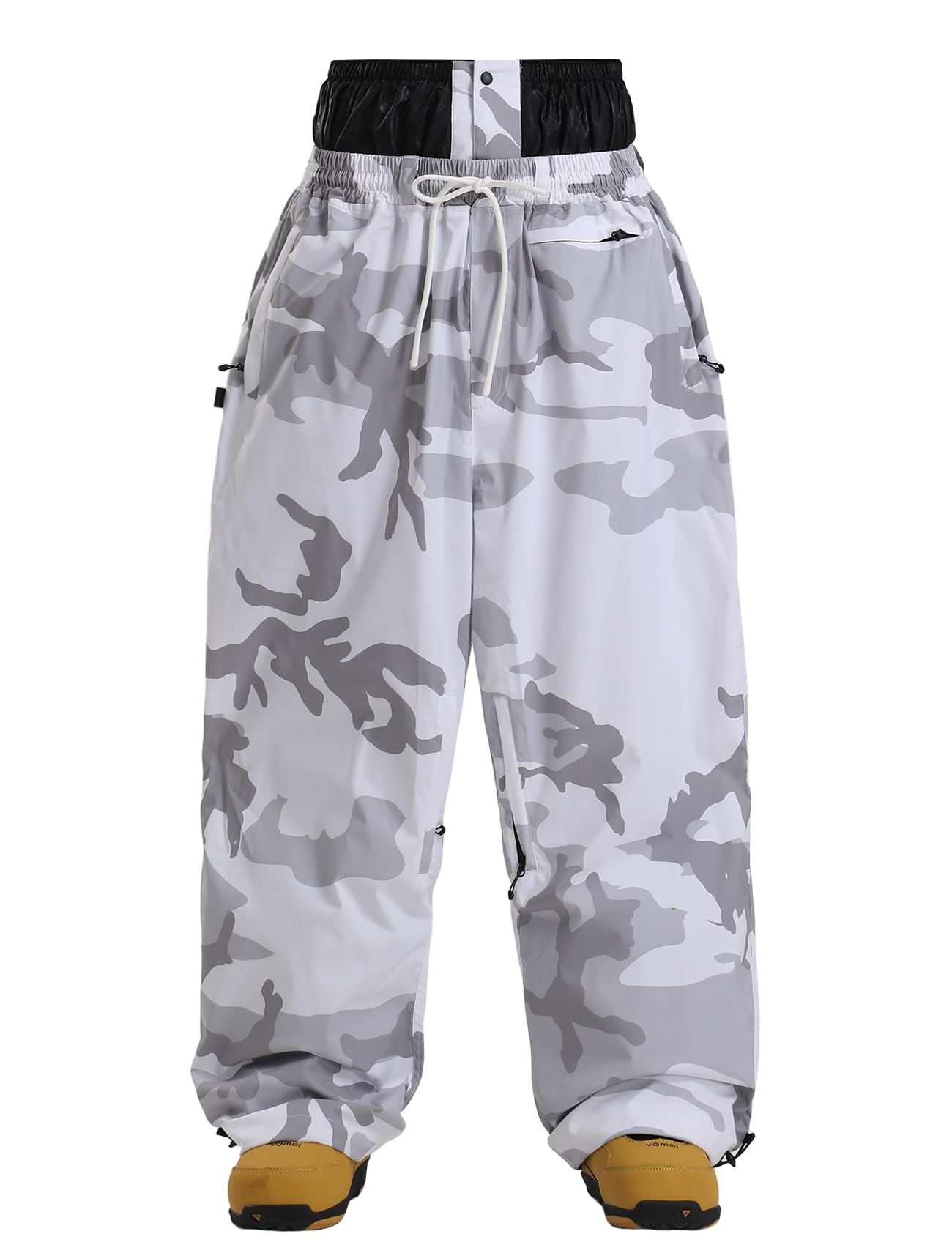 GSOU SNOW Womens Mens Snow Pants Baggy Snowboard Ski Pants Wateproof Warm