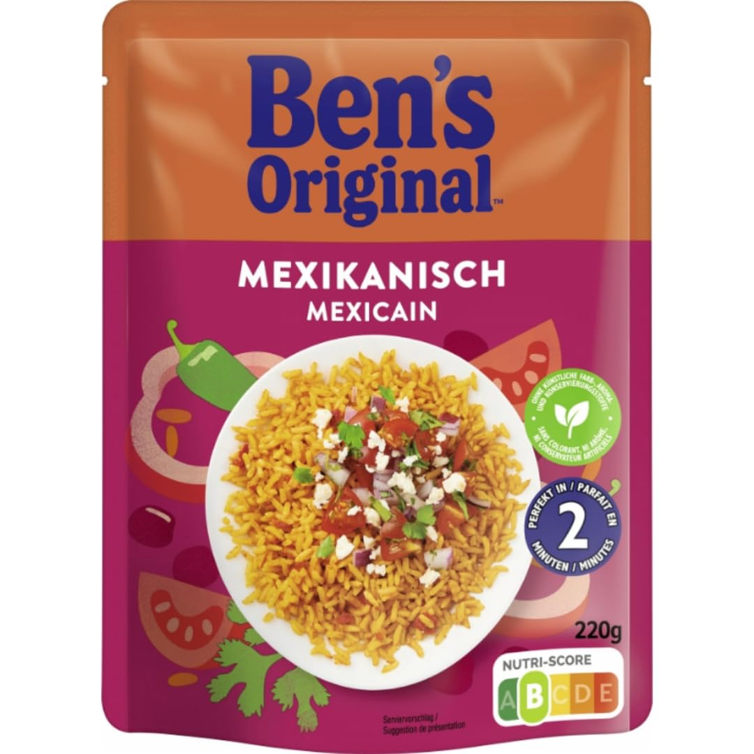 Ben's Original Basmati-Reis 220 gramm x 12 Stück