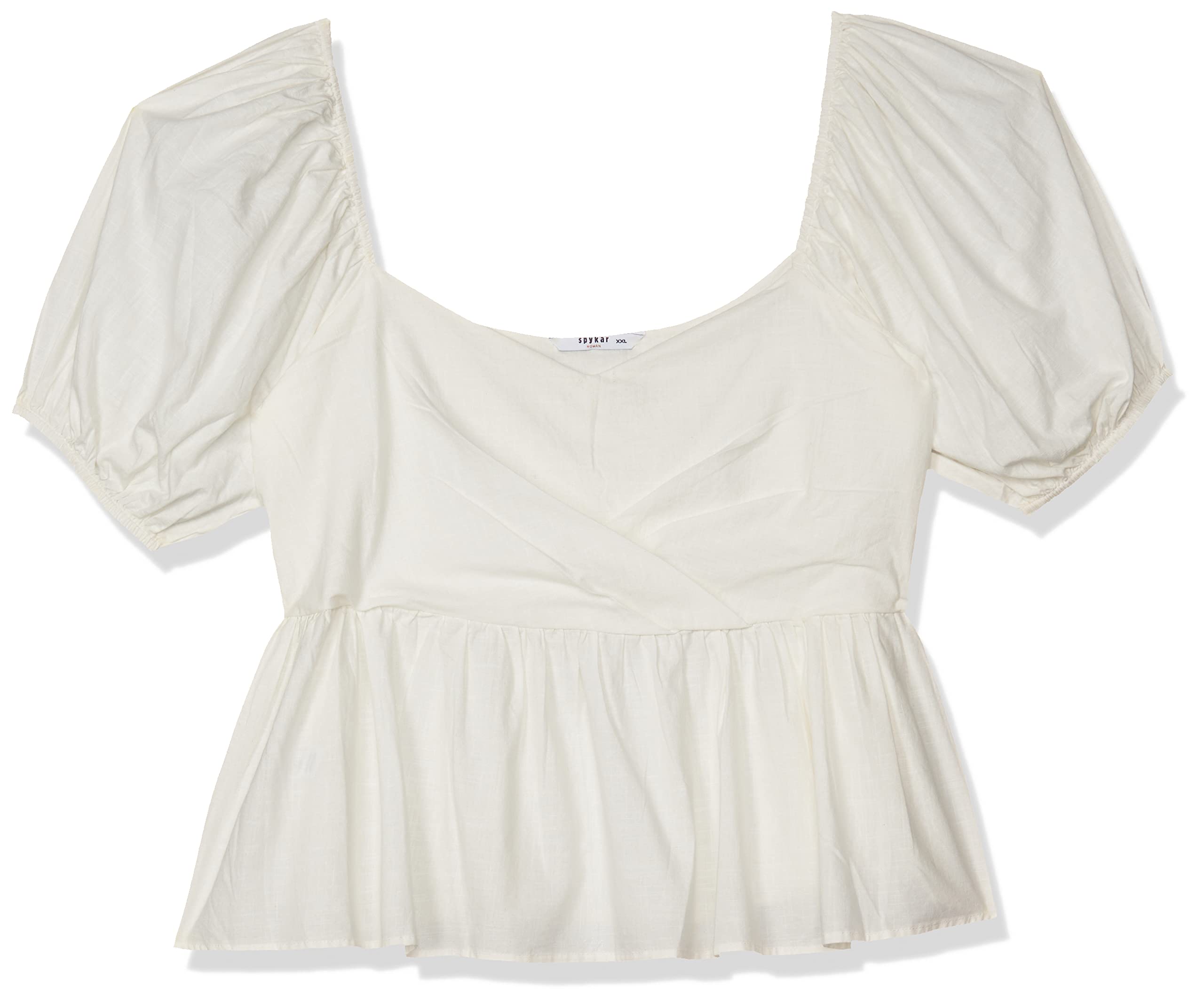 Spykar Women's Solid Slim Fit Shirt