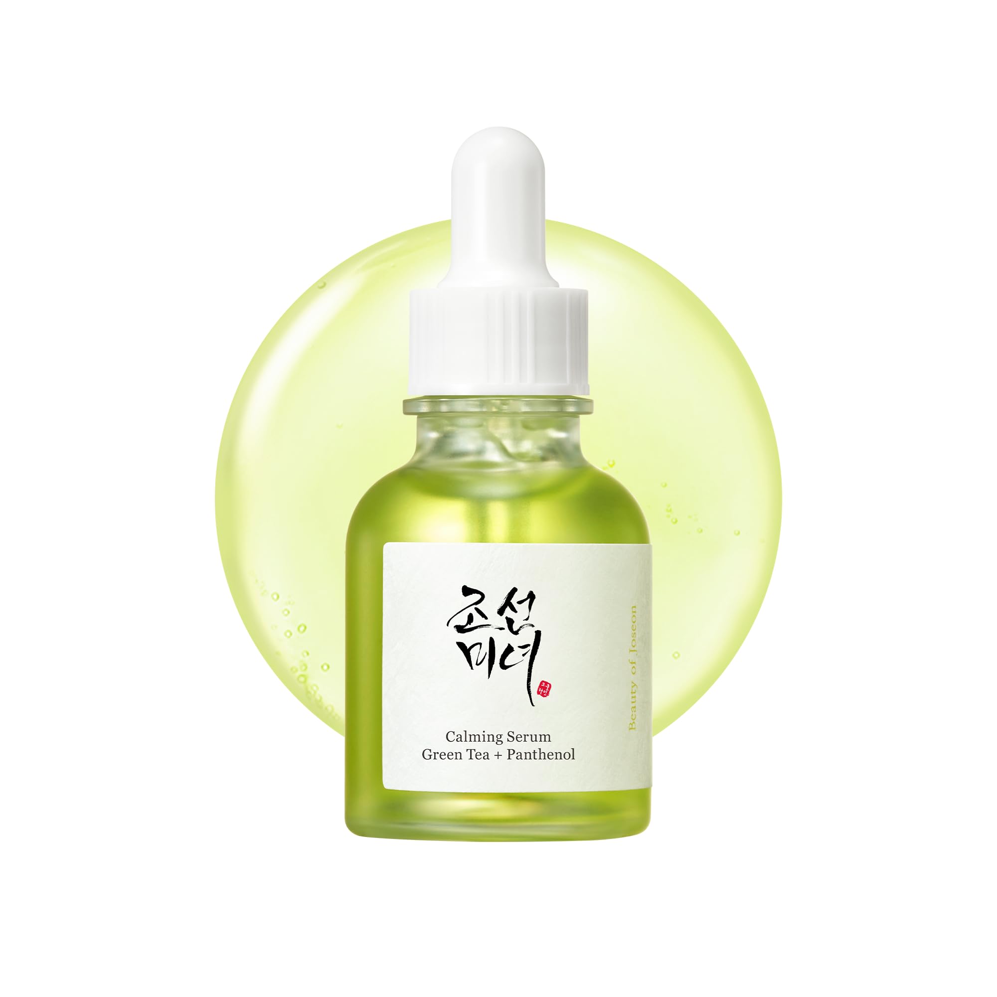 Beauty of Joseon Calming Serum Green Tea Panthenol Soothing, Moisturizing Sensitive, Acne-Prone, UV Irritated Skin, Daily Korean Skin Care for Men and Women, 30ml 1 fl.oz