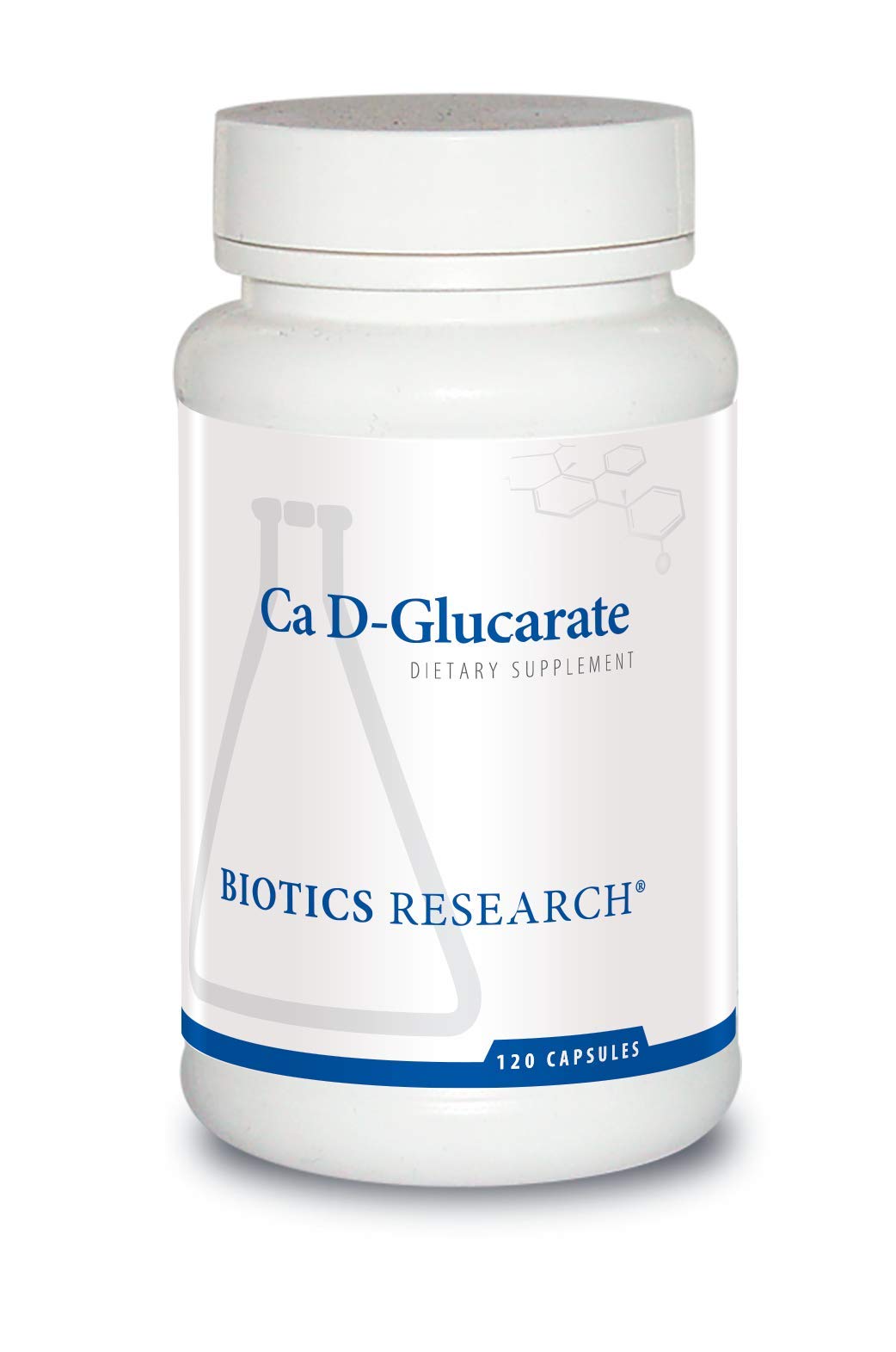Biotics Research Ca D Glucarate Liver Detoxification, Eliminates Toxins, Strong Bones, Hormonal Health, Heart Health, Healthy Body Composition, Raw Organic Vegetable Culture 120 Count