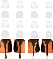 Vista 16 de Heel Protectors Heel Caps for High Heels Boot Heel Replacement for Women Walking on Grass Non-Slip Heel Covers
