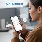 GHome Smart Mini Prise Wi-Fi, Smart Accueil Wi-Fi Outlet Compatible avec Alexa, Google Home & IFTTT, Pas de Hub requis, UL Certifié, 2.4G WiFi Seulement, 1 Nombre (paquet de 1), blanc