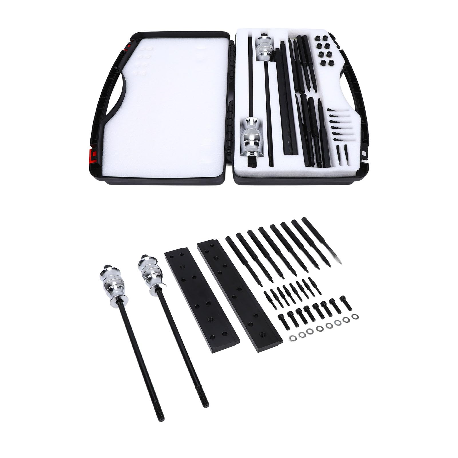 Kit Principale di Sostituzione del Gruppo Guida per Strumento di Rimozione Iniettore Carburante per Motori MG 1.0L 1.4L .5T .6L con Struttura in Acciaio Legato EN 51146 EN