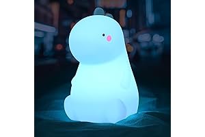VSATEN Silicone Dino Night Light: Safe and Serene for Kids