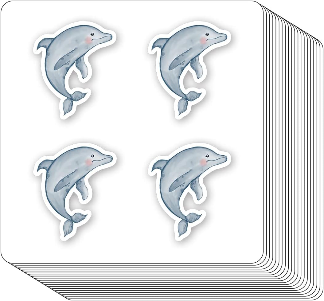 Amazon.com: Dolphin Sparkle Scrapbook Stickers (S7145) : Arts, Crafts ...