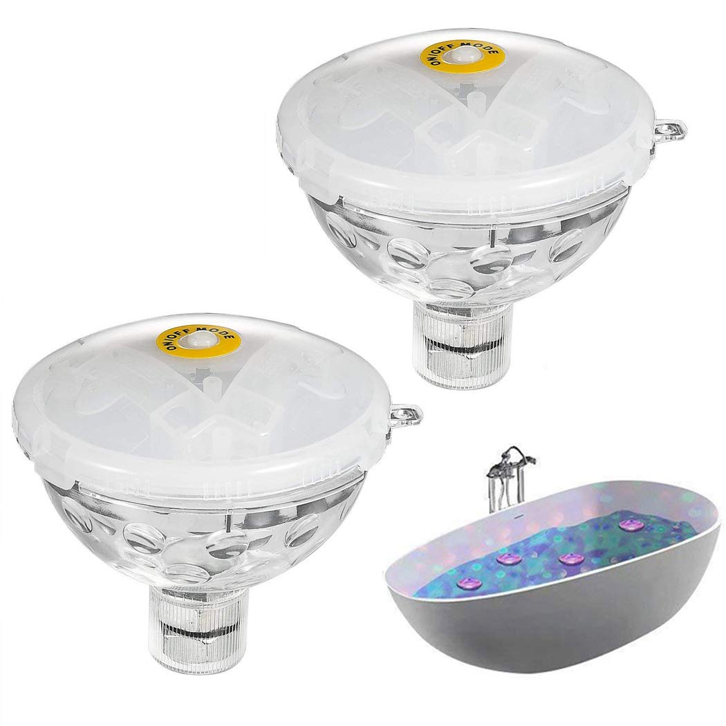 JUSTDOLIFE Swimming Pool Light Multipurpose Floating Light LED Landscape Light for Bathroom-image-47