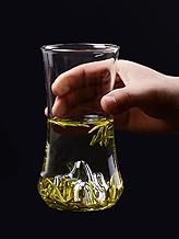 كوب شاي فقاعي بنمط جبل فوجي يراقب مياه الشرب للمشروبات الساخنة والباردة مقاوم للحرارة من انشنت ناشيونال تريند (شكل 5)