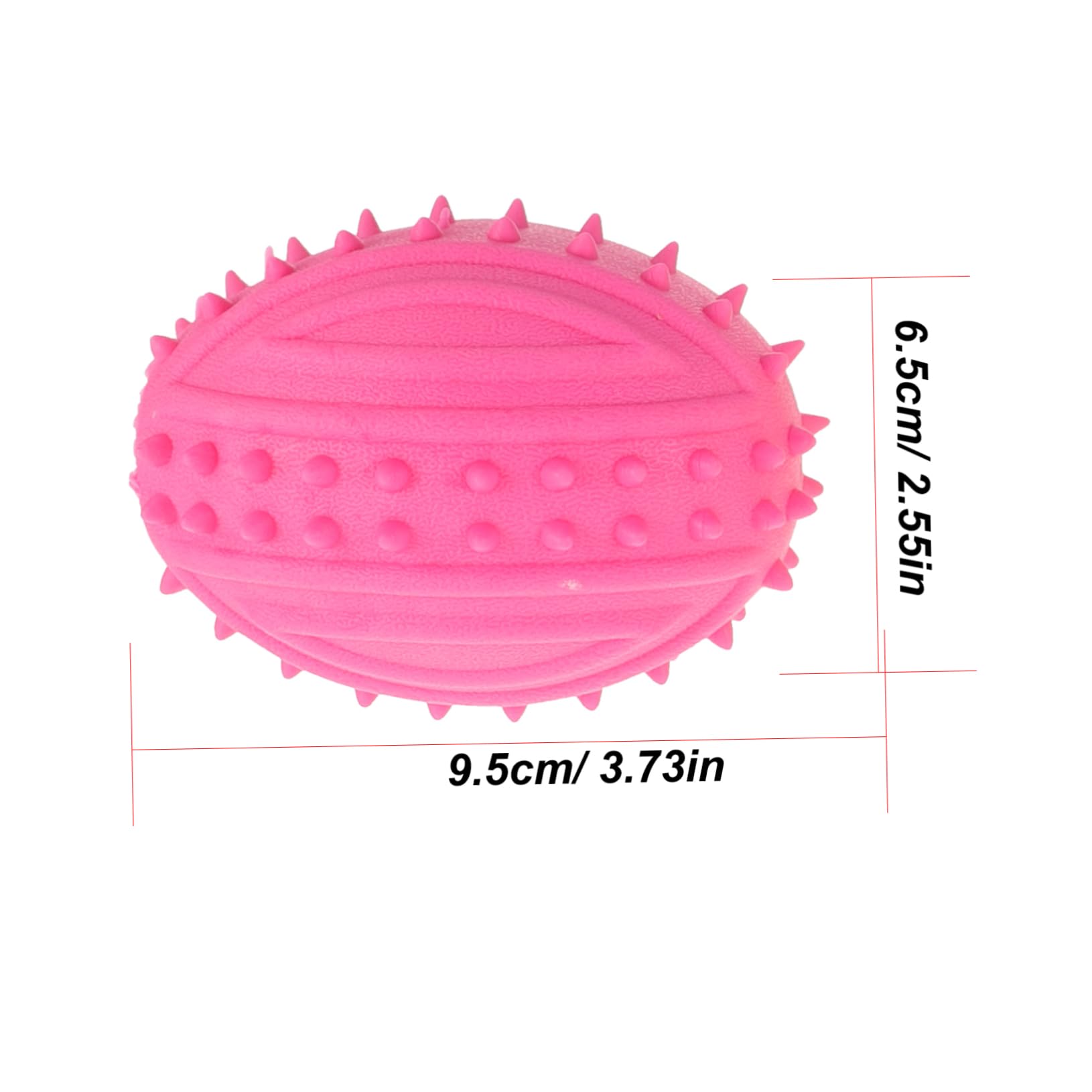 Angoily Quietschspielzeug Für Hunde - 3 Stück, Mais-Form, Kauspielzeug, Latex - 4 X 4 X 12 Cm