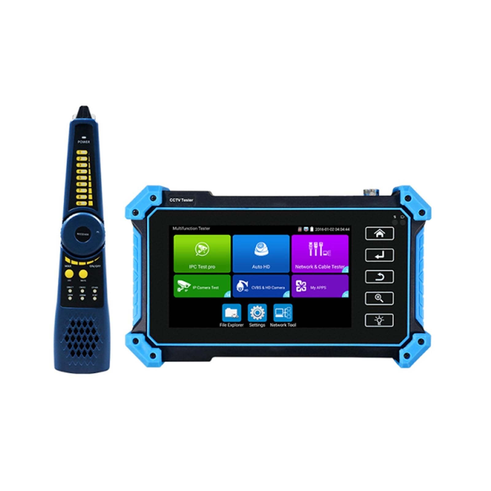CCTV-Tester, Ipc 5200 C Plus Rj45 Tester Netzwerk Kabel Tester CCTV Kamera Tester Monitor for Sicherheit Kamera Cftv Test Vga Ipc5200 Plus(IPC-5200PLUS)
