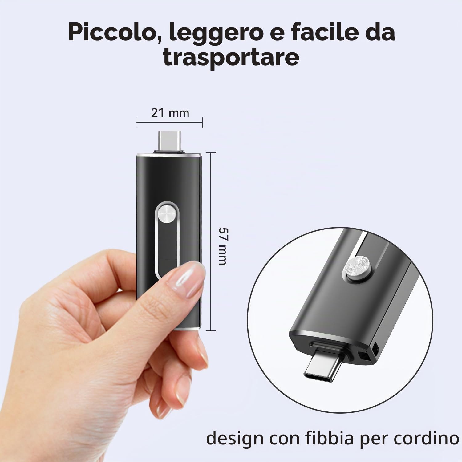 Chiavetta USB 256GB 3.2 JOIOT Chiavetta USB C 3.2 gen 2 (380 MB/s in lettura) Dual Pennetta USB Tipo C Pen Drive Flash Drive Memoria Stick per Cellulare Smartphone Android MacBook Tablet PC Nero