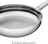 WMF Uncoated Profi Cromargan Frying Pan, Silver, 24 cm - 4