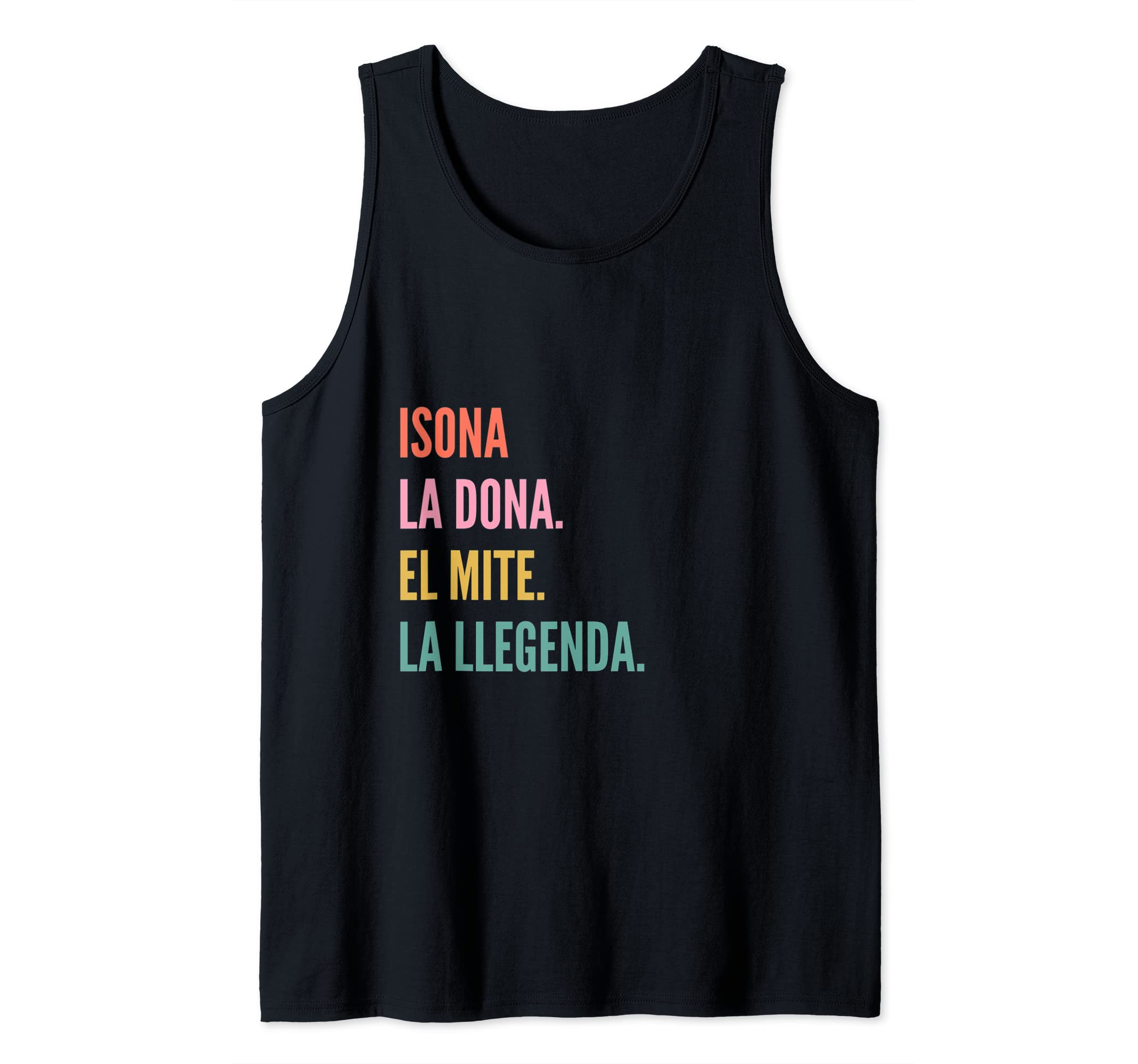 Funny Catalan First Name Design - Isona Tank Top