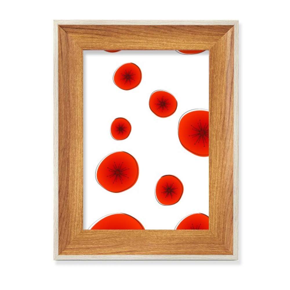 Cadre photo en bois et fleurs abstraites, le cadeau ideal pour pendaison de cremaillere