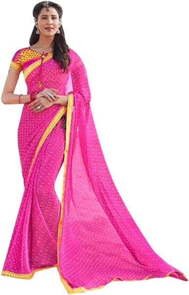 designer chiffon saree