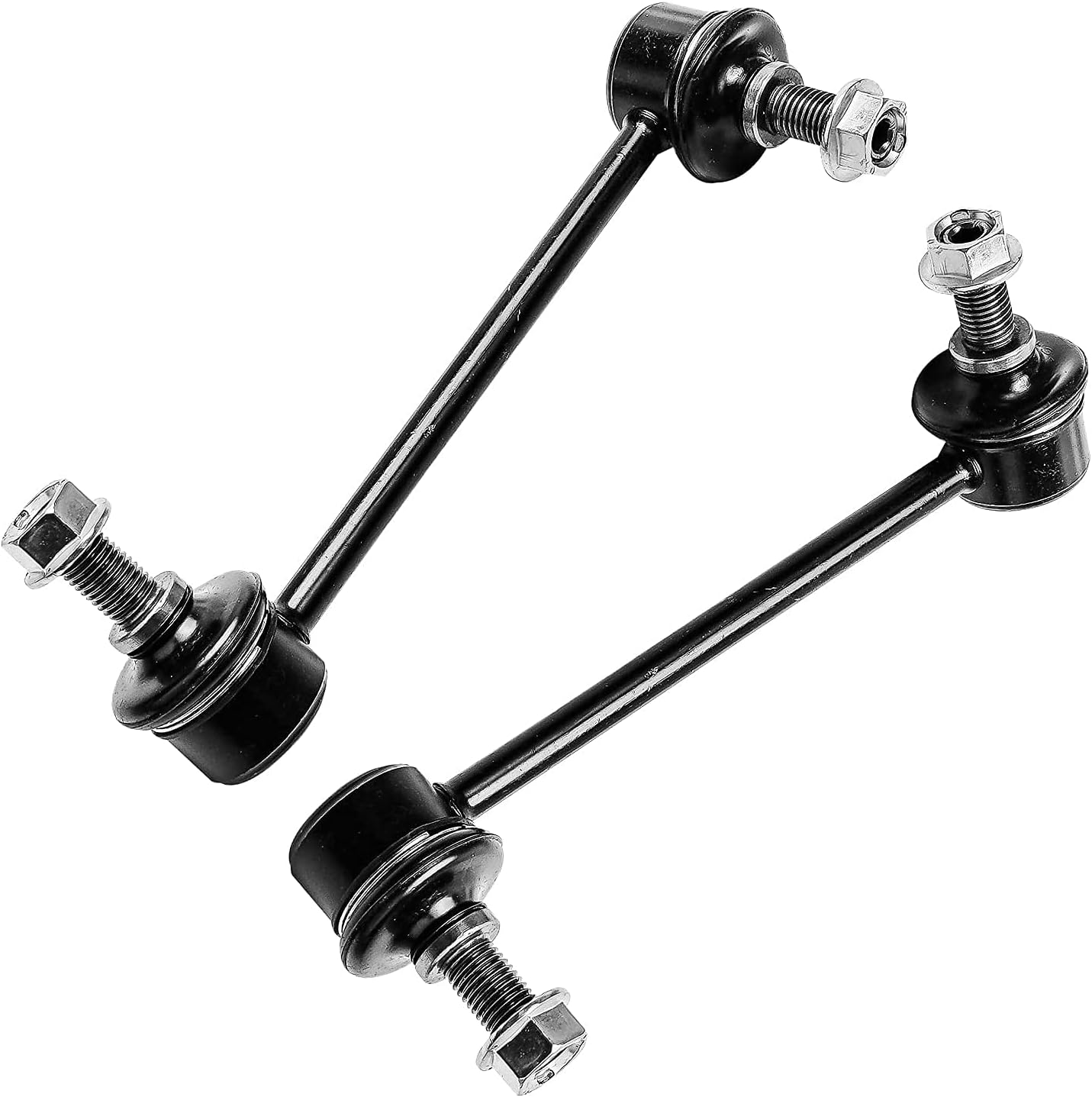 Detroit Axle - 12pc Front Suspension Kit for 2001-2005 Acura MDX Honda Pilot, 4 Outer Inner Tie Rods 2 Lower Ball Joints 4 Front and Rear Sway Bars 2 Boots 2002 2003 2004 Replacement