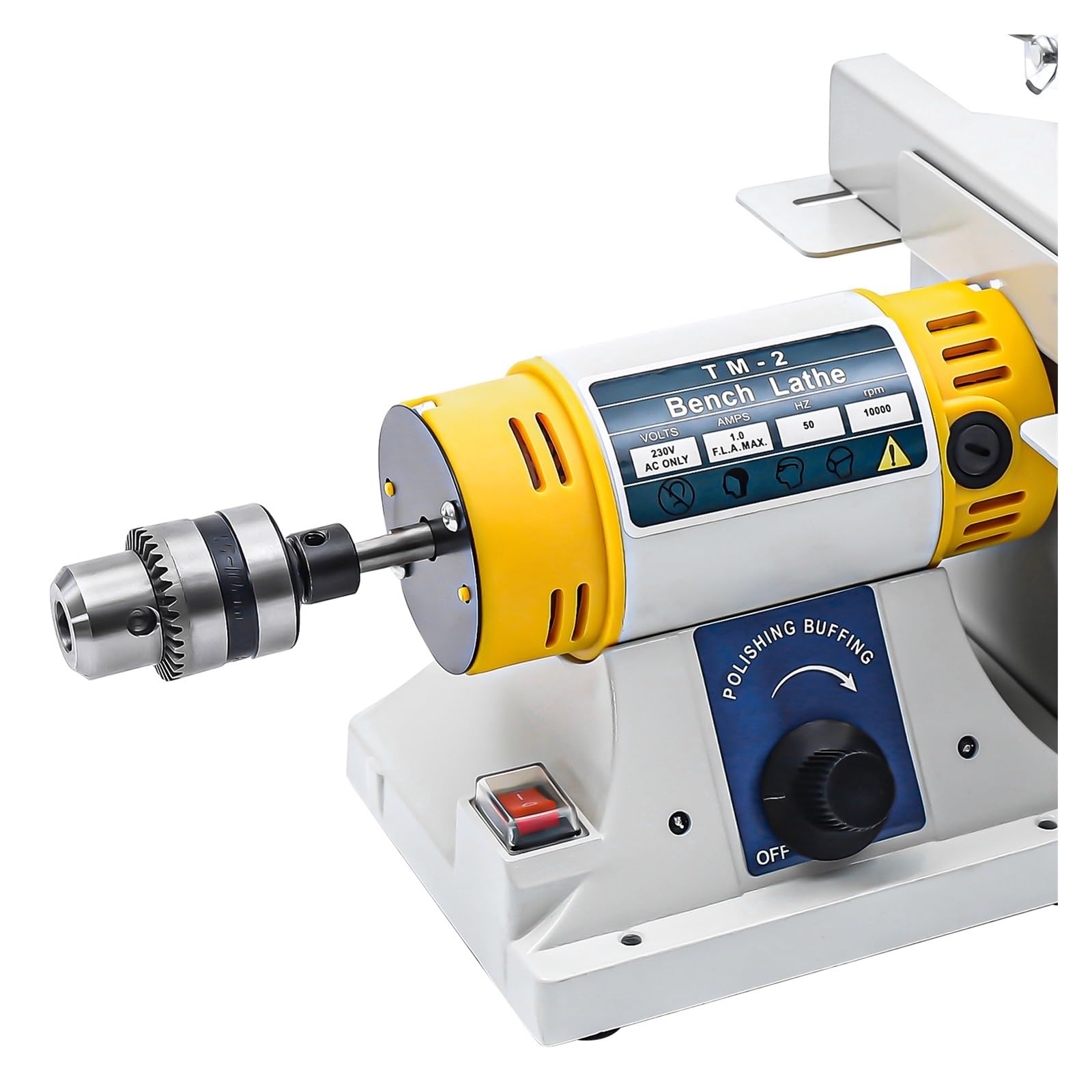 Esmeriladora de Banco, Mini Sierra de mesa multifuncional for carpintería, 10000RPM, joyería de gemas, pulidora de roca, máquina de corte, torno de banco, amoladora de 320W, para moler, pulir y talad