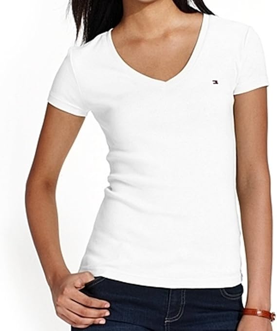 Amazon Tommy Hilfiger レディース Vネックtシャツ Sサイズ Tシャツ カットソー 通販