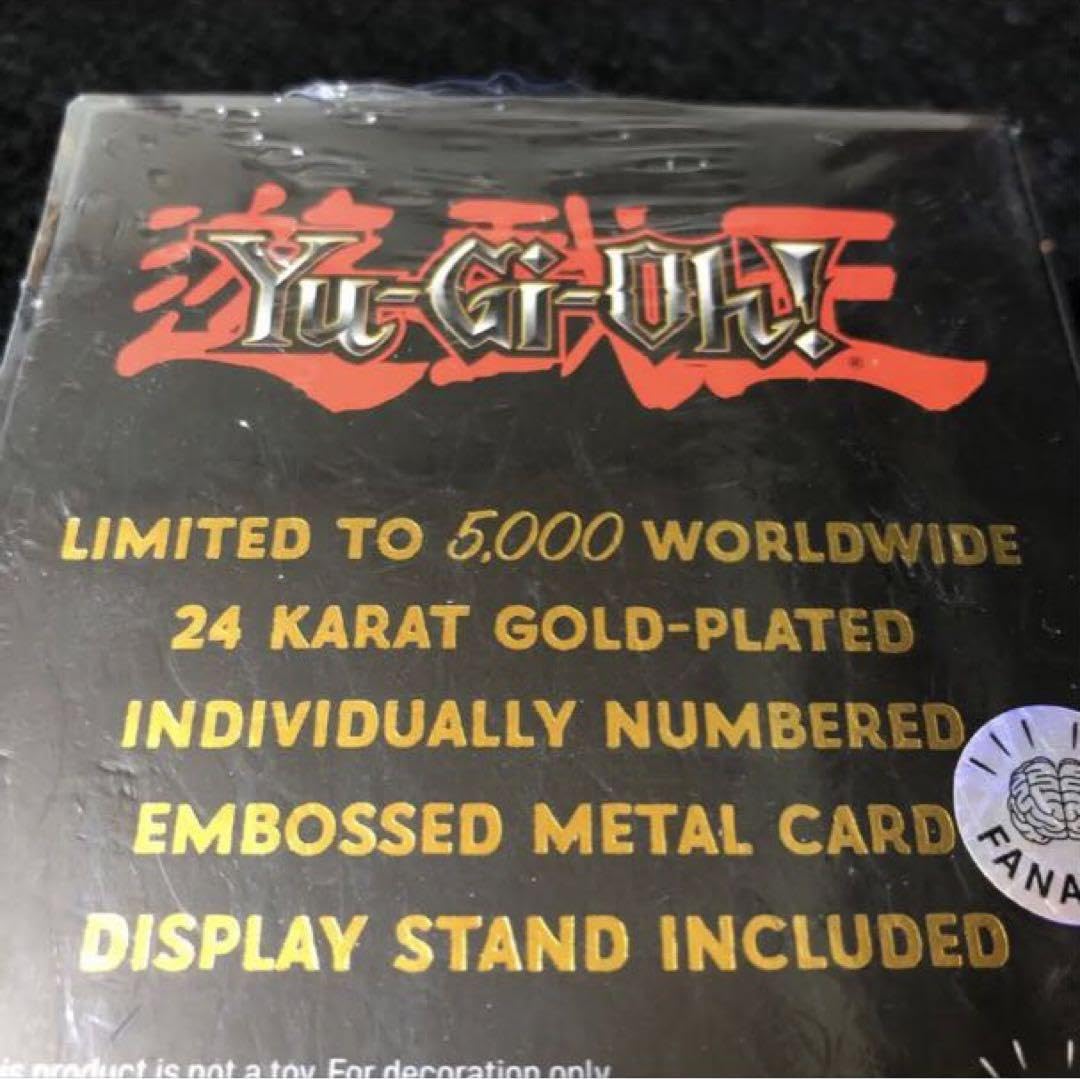Amazon.co.jp: 限定品 遊 戯 王 ブラックマジシャンガール 24金metalu