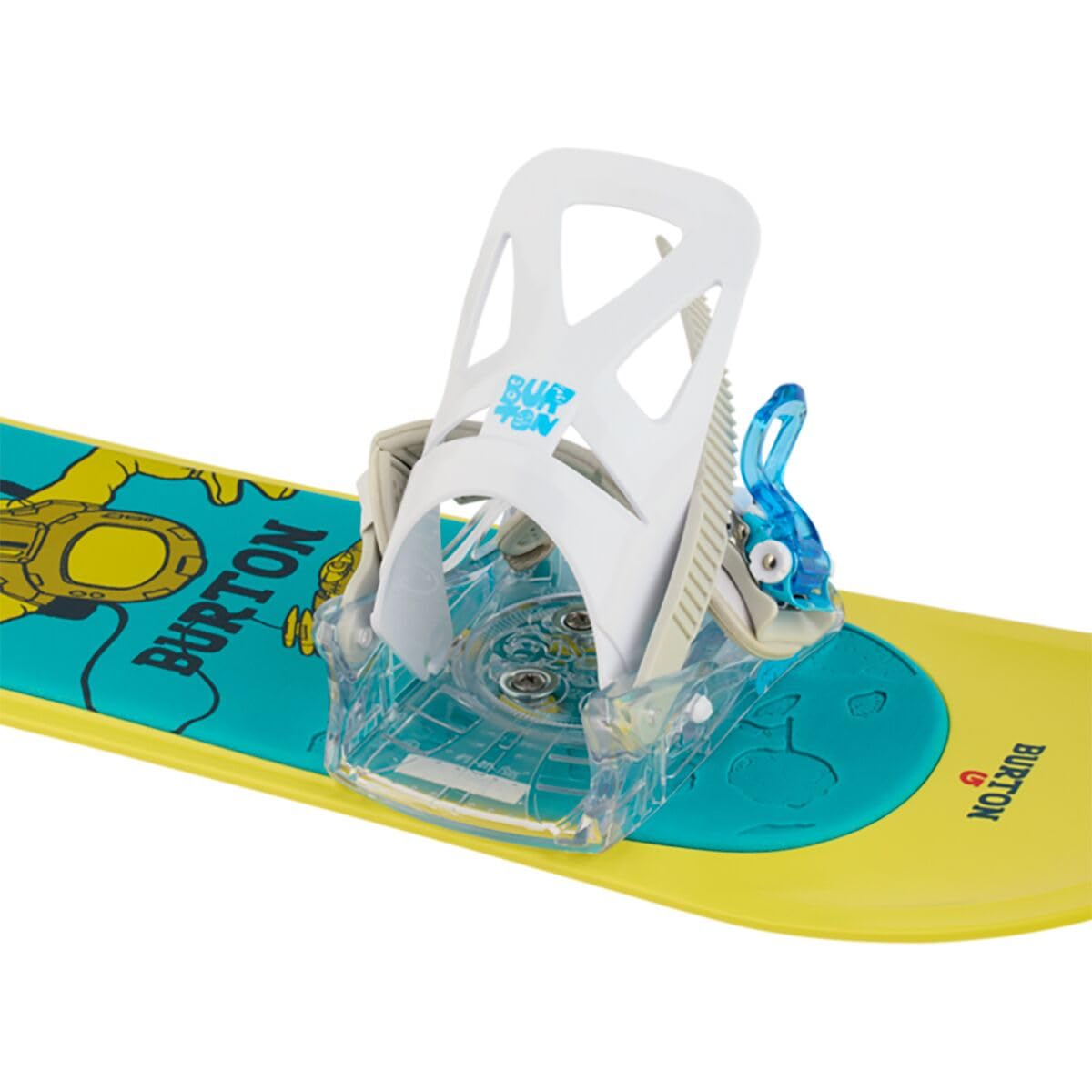 BURTON Grom Disc Attacchi Da Snowboard Per Bambini - Nero, Taglia M