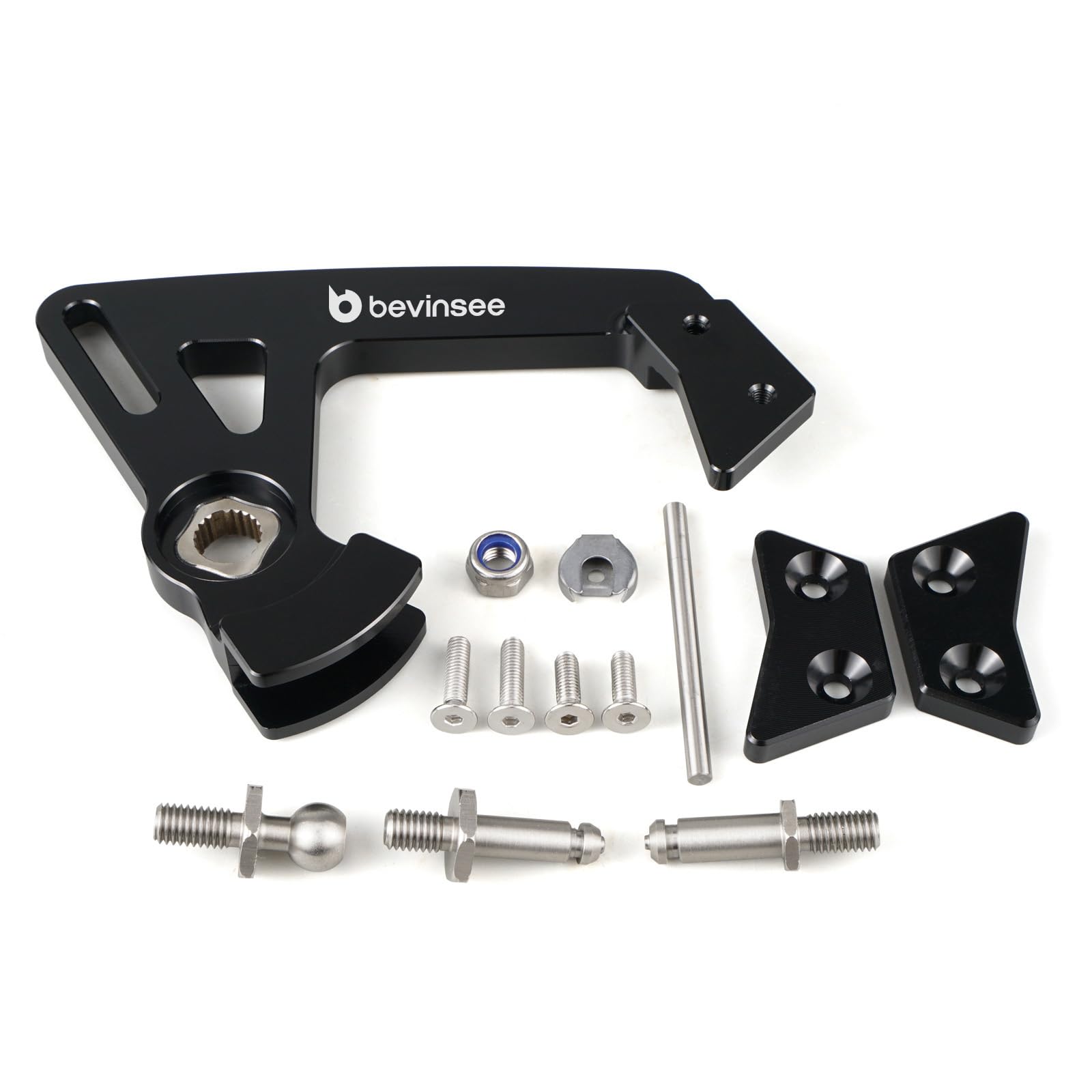 Bevinsee 6 Speed Manual Adjustable Short Shifter Arm Compatible