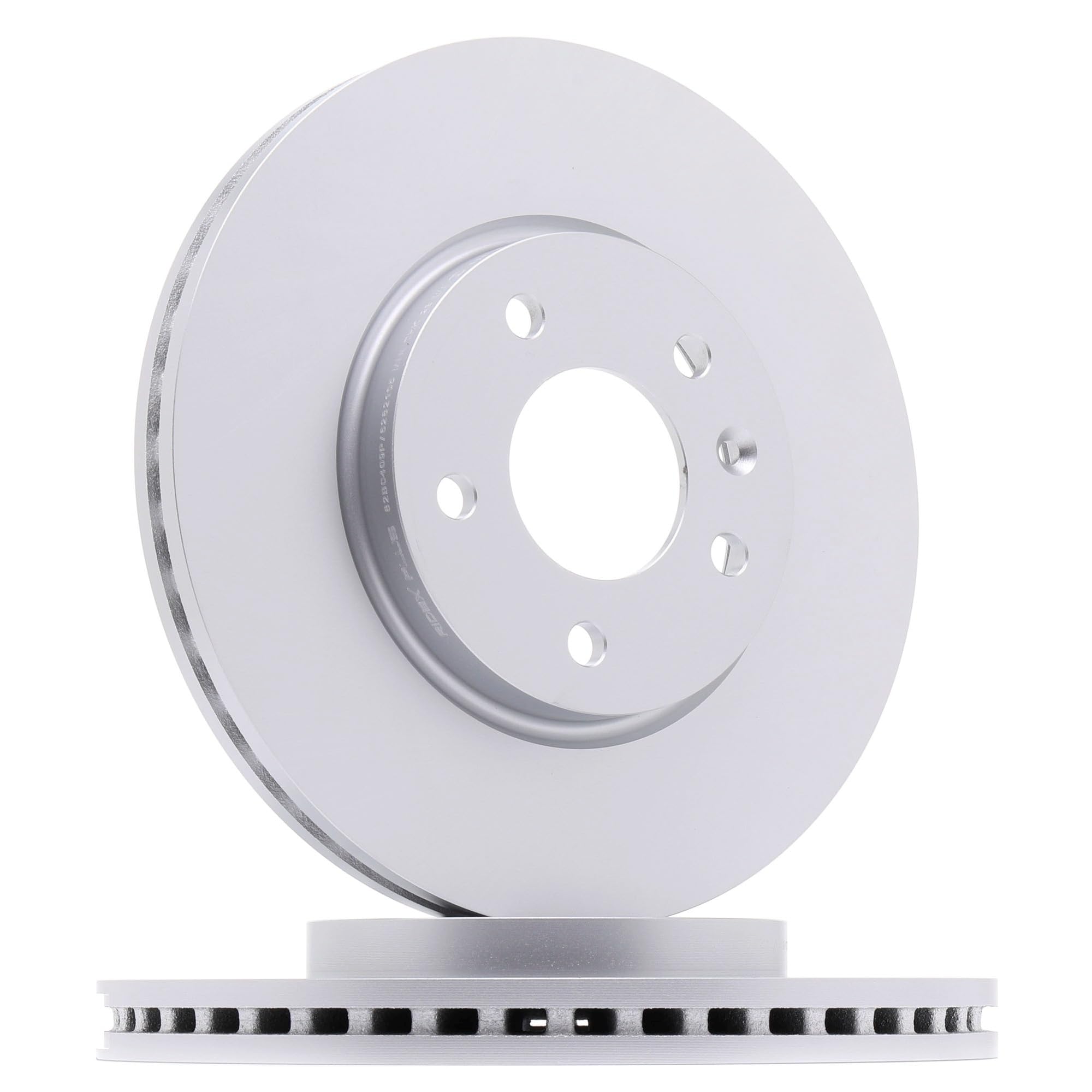 RIDEX PLUS 82B0409P 2x Disco de freno Delantero con tornillos Compatible con OPEL Astra J Sports Tourer P10