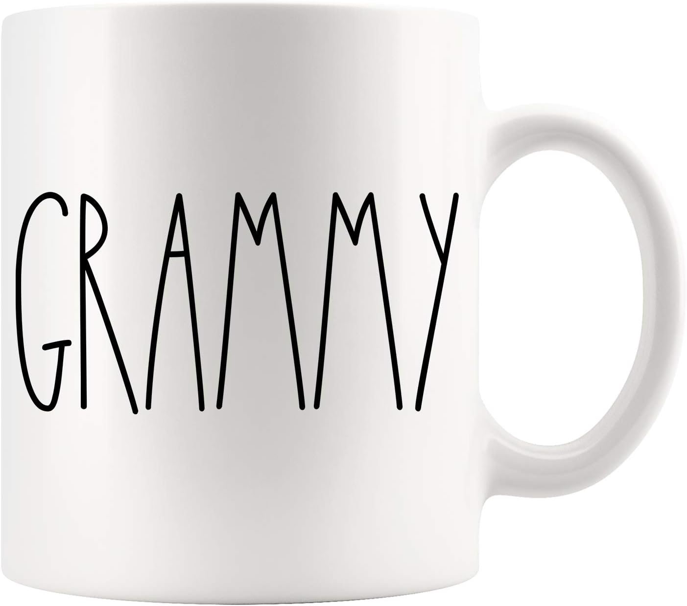 Grammy Gifts - Coffee Mug for Christmas, Grandmother Cup for Mother's Day, Pregnancy Reveal, Best Grammy Ever 11oz
