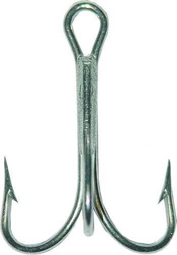 Mustad 3551 Classic - Ganchos de pesca para equipo de pesca, color bronce, níquel, oro, rubio y rojo